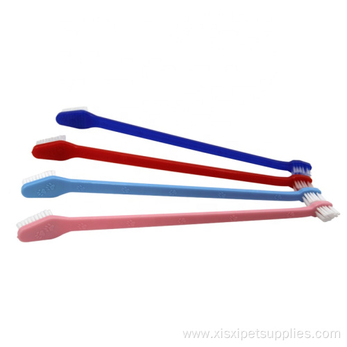 Cheap Big Double Heads Pet Toothbrush For Dog